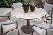 Sarah low dining table printed ceramic 130 cm terre