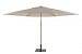 Azzurro 300 cm. Ø Woodlook frame -Sand