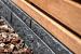 Tuinscherm Prinsenbeek, bangkirai hardhout, RVS-geschroefd, 40-planks (36+4) 180 x 180 cm
