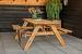 Picknicktafel Basis 180 cm vuren gedroogd, bruin geïmpregneerd