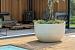 Grigio New Egg Pot Low 110 - Antique White - Plantruimte Ø100