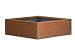 Plantenbak Modulair Corten 60x60x28 cm