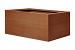 Plantenbak Vlak Corten 90x60x40 cm