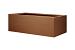 Plantenbak Vlak Corten 210x60x60 cm