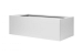 Plantenbak Vlak Wit 120x60x40 cm