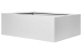 Plantenbak Vlak Wit 210x120x60 cm
