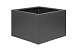 Plantenbak Vlak Antraciet 60x60x40 cm