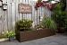 Plantenbak Vlak Supra Bruin 60x30x60 cm