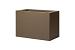Plantenbak Vlak Supra Bruin 60x30x40 cm