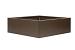 Plantenbak Vlak Supra Bruin 210x210x60 cm