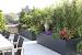 Plantenbak Modulair Antraciet 120x120x42 cm