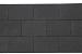 H2O square black emotion graphit 20x30x6 cm excellent