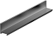 Slotline opzetelement verz.staal 100cm