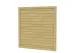 Tuinscherm Hillhout Basic Vuren 180x180cm Recht Planken1,8cm Groen Geïmpregneerd