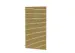 Hillhout Elan Deur Op Verstelbaar Stalen Frame Balkprofiel 180x100cm Recht Groen Geïmpregneerd