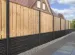 Betonnen vulplaat rotsmotief 184x20x4,8 cm Zwart gecoat