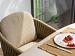 Molina dining chair amber with 2 cushions