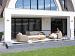 Maxime 3 seater bench terre with 3 cushions