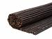 Bamboe rols. zwart 100-180 cm