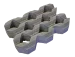 Grastegel type A 60x40x10cm