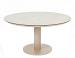 Sarah low dining table printed ceramic 130 cm latte