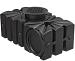 Rain4Me Plus 2000l tank+pomp 223x124x125