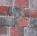 Tambour 20x30x6 rood/zwart