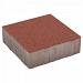 ExcluKera 20x20x6 cm KOMO rood met deklaag