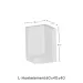 Hoek L-element 60x40x40cm Antraciet