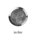 In-Lite Flux LED grondspot 12V - RVS - Ø 60mm