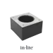 In-Lite BOX 100 montagebox rvs geschikt voor Hyve - Fusion - Flux