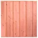 Tuinscherm Alkmaar Douglas 11-planks 18x190mm 180x180cm RVS Geschroefd