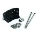 Betonschutting - bevestiging antraciet t.b.v. betonpaal 10x10cm