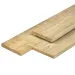 NE vuren Plank 1,9x14,5x240cm glad geschaafd Groen Geïmpregneerd