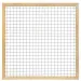 Gaaselement met kader 44x68mm Robuust 180x180cm Geïmpregneerd