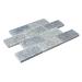 Waalformaat Antique Blue Light 20x5x5 cm soft finish, kanten verouderd