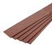 Ecoborder Plank 3 m x 20 cm x 1 cm BROWN (afname per omverpakking à 5 stuks)