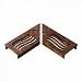 Ultra Drain Cortenline Wave Rooster L-hoek