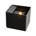 Tolosa - vierkant zwart wandlamp | up & down | warmwit | 2 x 4 watt | dimbaar | OutdoorPro+ | 12 vol