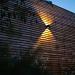 Tolosa - vierkant zwart wandlamp | up & down | warmwit | 2 x 4 watt | dimbaar | OutdoorPro+ | 12 vol