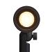 Mafra - rechte kap zwart prikspot | warmwit | 1,5 watt | OutdoorPro+ | 12 volt
