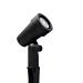 Mafra - rechte kap zwart prikspot | warmwit | 1,5 watt | OutdoorPro+ | 12 volt