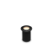 Nodar - ring zwart grondspot | warmwit | 0,2 watt | OutdoorPro+ | 12 volt