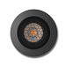 Peral - rond zwart grondspot | warmwit | 2 watt | OutdoorPro+ | 12 volt