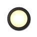 Pavia - cirkel zwart grondspot  | warmwit | 1,2 watt | OutdoorPro+ | 12 volt