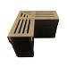 Gardendrain Corner Corten 65/100 mm