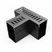 Gardendrain TEE Section RVS-Inox Viking Line 65/100 mm