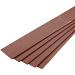 Ecoborder® Plank Brown 3000x140x10 mm