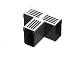 Gardendrain TEE Section Grey 65/100 mm