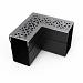 Gardendrain Corner RVS-Inox Diamond Line 65/100 mm